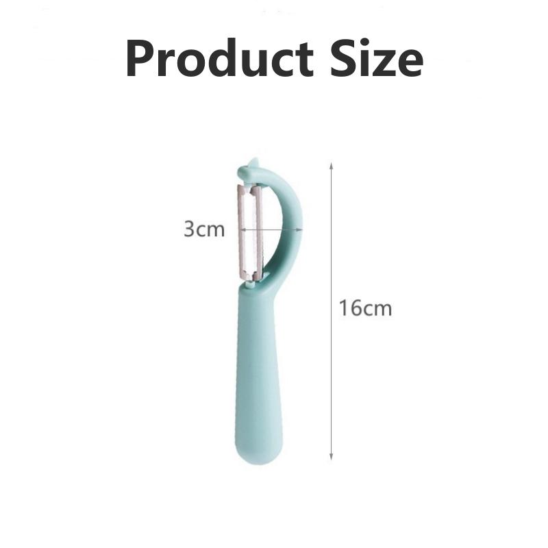 P-type Peeler, Stainless Steel Peeler, Magic Tool, Melon, Potato, Carrot, Fruit, Scraper, Kitchen Vegetable Tool Accessories