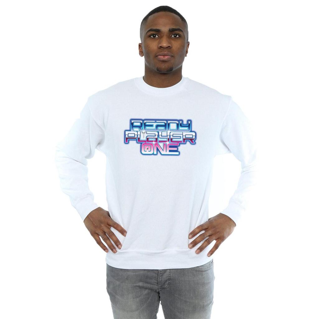Ready Player One Mens Gradient Logo Sweatshirt