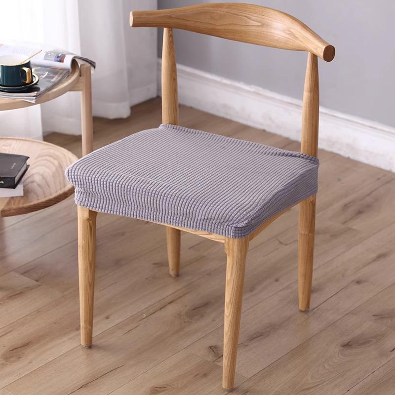 

Чехол для обеденного стола и стула, универсальный эластичный современный простой чехол для сиденья без спинки, чехол для подушки для офиса 30*30*5cm