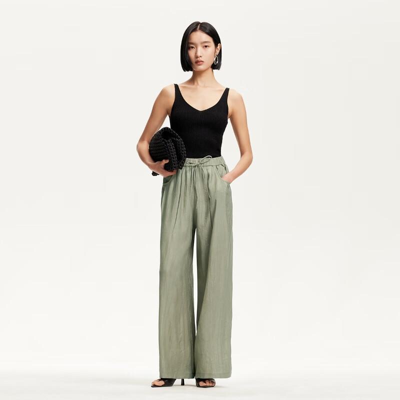 VEROMODA Women's Wide-Leg Casual Pants