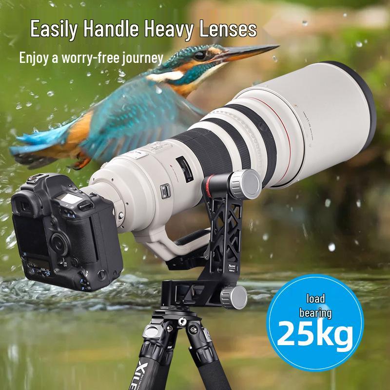 Ultra-Light Telephoto Gimbal Mount Camera Lens for XGH3 DSLR Bird Photography