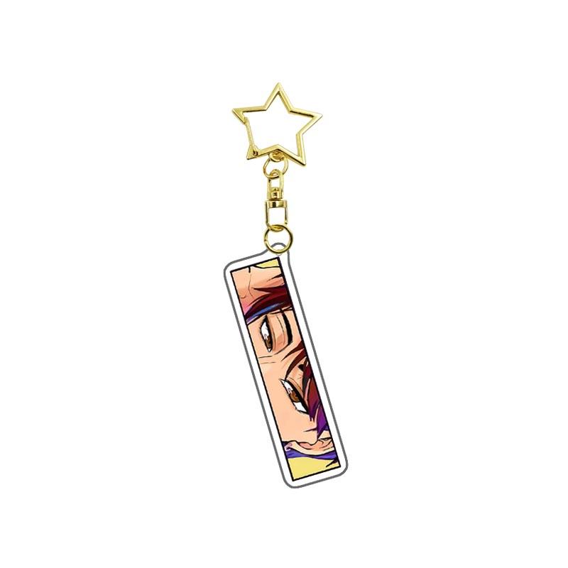 Demon Hunters Huntrix Kpop Saja Boys Acrylic Keychains Jewelry Rumi Zoey Jinu Mira Acrylic Pendant Keyring Decoration Fans Gifts