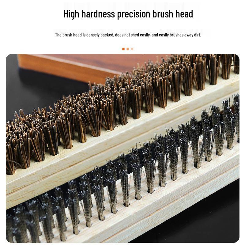 BBQ Grill & Pizza Oven Cleaning Brush with Replaceable Head for Outdoor & Kitchen Use