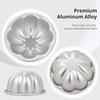 6/12Pcs Reusable Aluminum Alloy Dessert Mould, Non-stick Egg Tart Molds Cupcake Muffin Cup Mould - Kitchen & Baking Tools