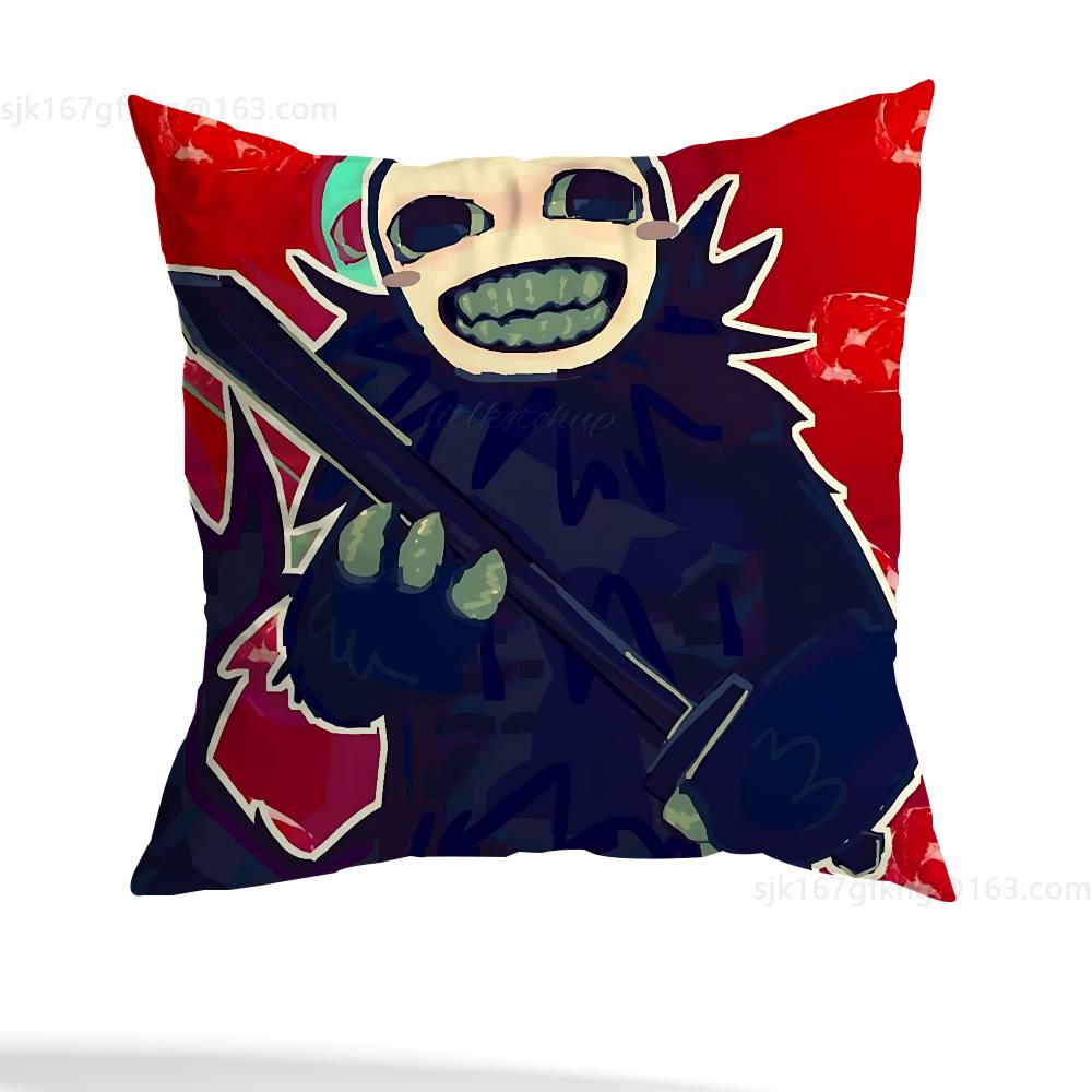 

Dod Pursuer Anime Pillow Case Sofa Living Room Bedroom Headboard Backrest Cushion Square Cushion Nap Time 12x12Inch