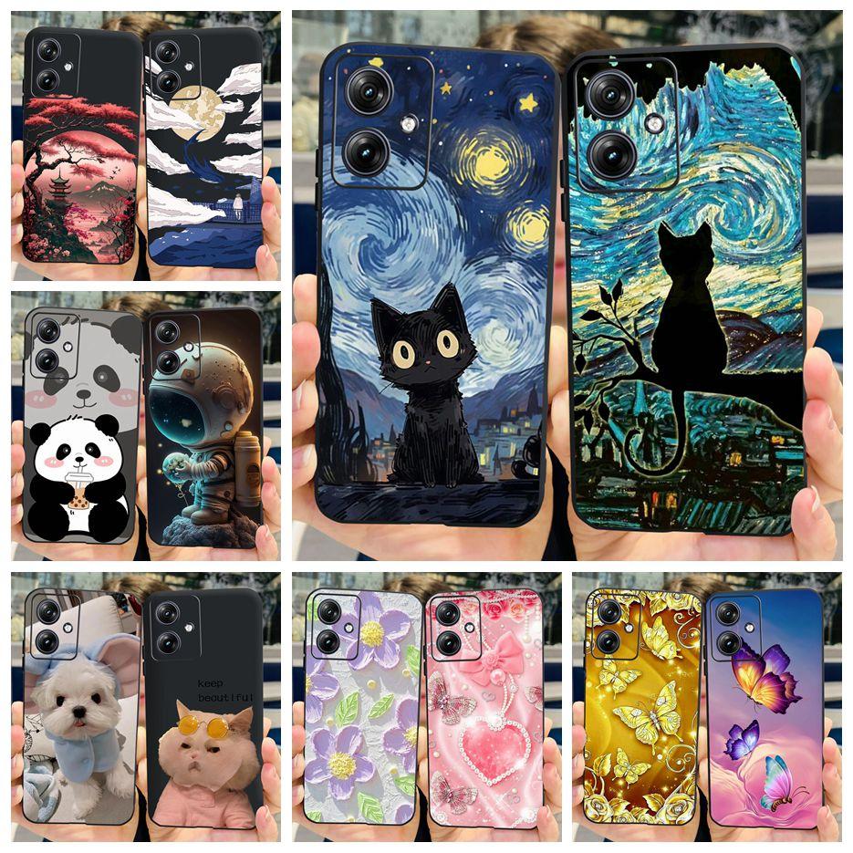 For Motorola Moto G84 Case XT2347-1 Cute Fashion Painted Cover Soft Silicone Case For Moto G54 G 84 MotoG54 MotoG84 Fundas Coque