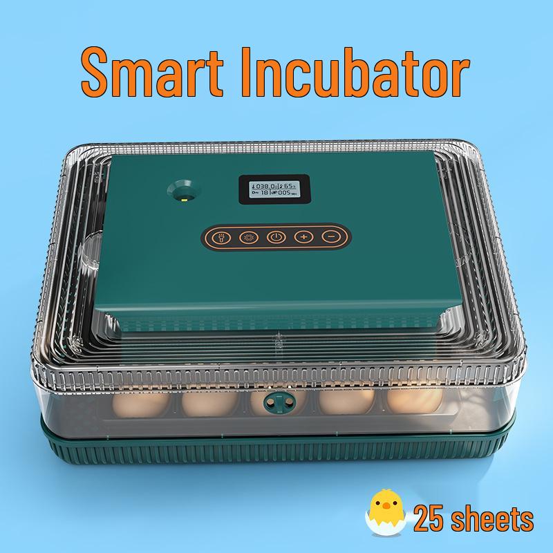 Smart Mini Egg Incubator for Parrots and Budgies: Automatic Pet Hatchery Equipment