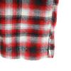 Game and Lake 50s 60s Open collar Vintage box silhouette Ombre Check Pattern Long sleeve Flannel shirt Men's Used