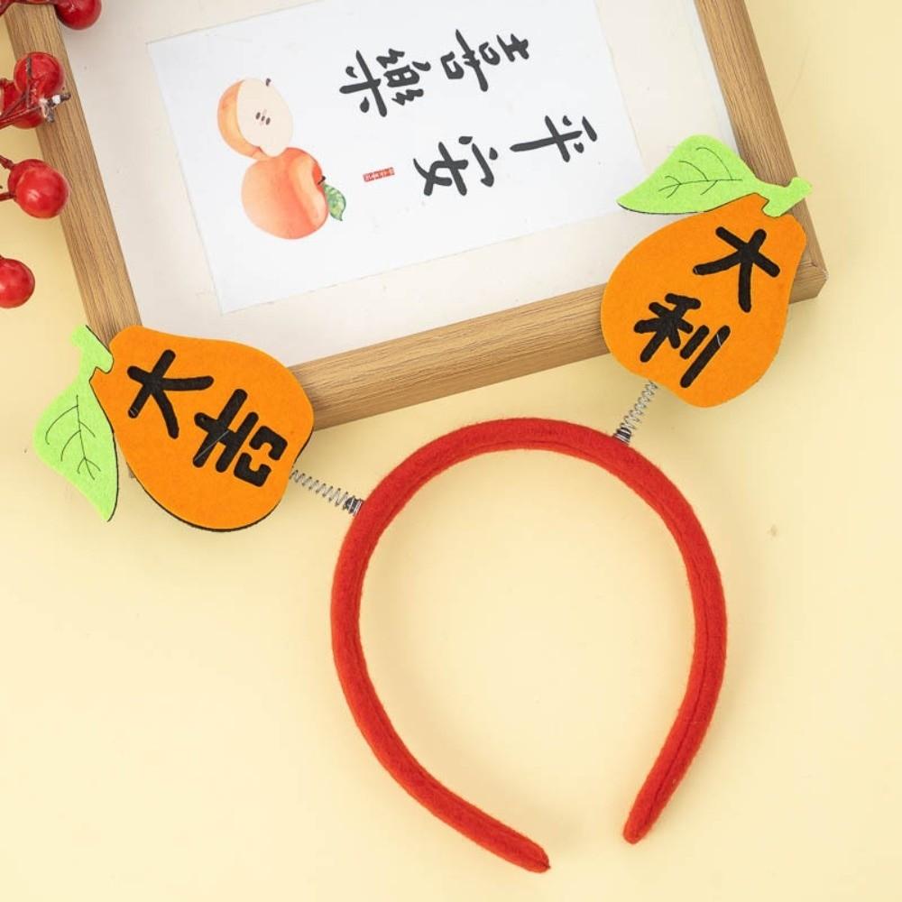 Blessings Blessings Words Headwear New Year Decorative Headdress Hair Hoop Children/Adult