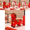 Year Of The Horse Plush Toy With Pp Cotton Fill For Lunar New Year Gift Collection