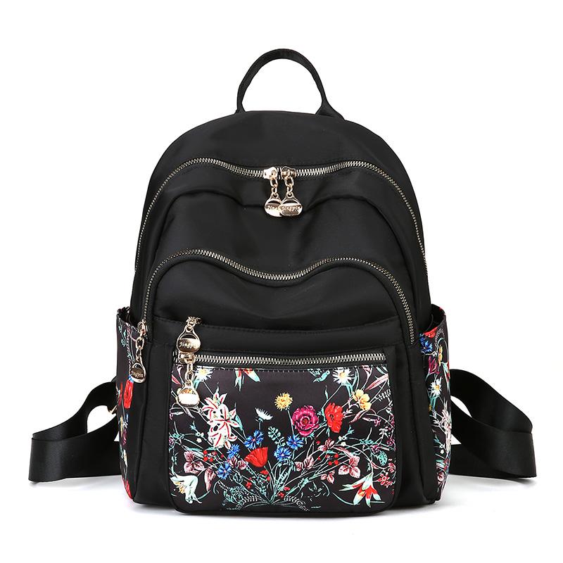 Fashion Casual Lady Backpacks High Quality Large Capacity Women's Handbags Waterproof Multi Functional Women's Shoulder Bag