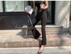 Same-Day Shipping: Cozy Korean Fashion Set – Soft Black Camisole + Relaxed Fit Long Pants