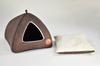Bella Kennel Brown + Cream 40cm x 40cm