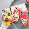 1pc Cartoon A-AnpanmanS Anime Tempered Glass For Iphone 14 13 12 11 Pro Mini XS MAX 14Plus X XS XR Cover