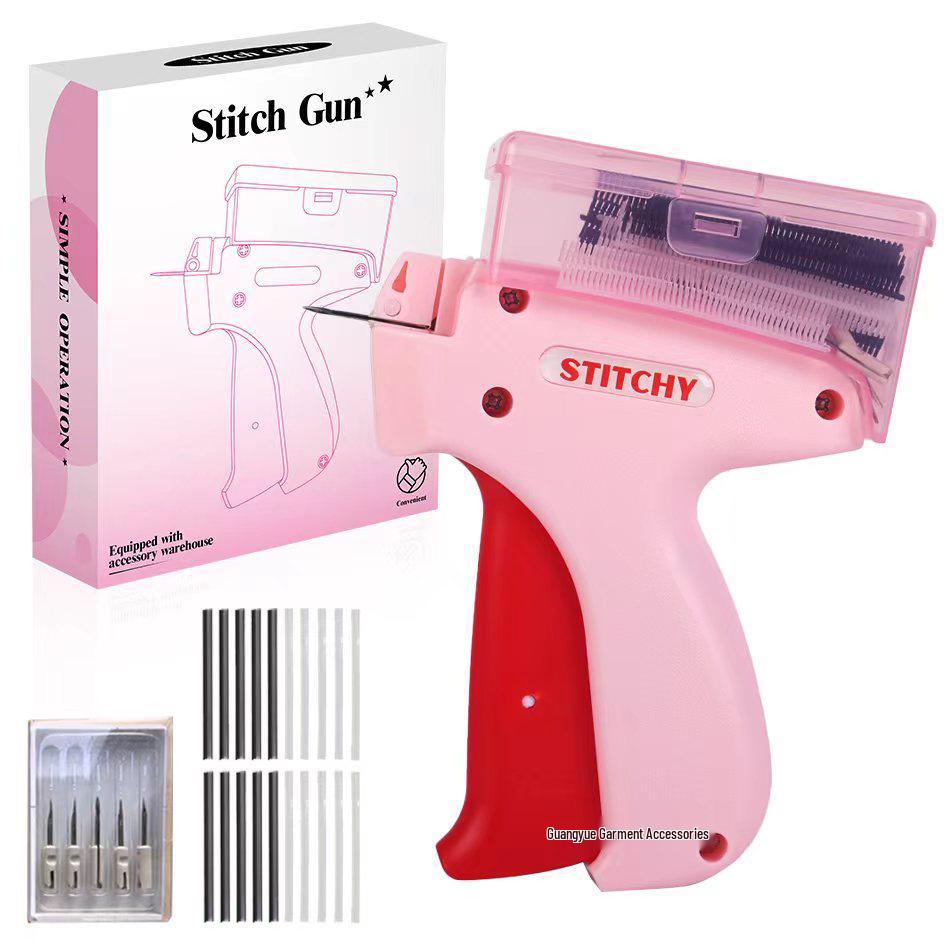 Handheld Portable Sewing Gun: Mini Manual Needle Tool for Fast Clothing Repairs