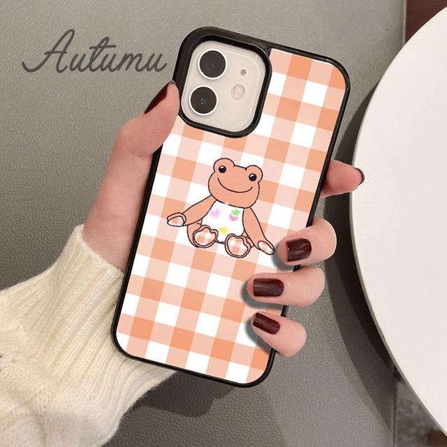 Husă de telefon cu broaște drăguțe pentru iPhone 11 12 13 14 Pro Max mini X XR XS SE 2020 5 6S 7 8 Plus Carcasa Samsung Galaxy S21 S22