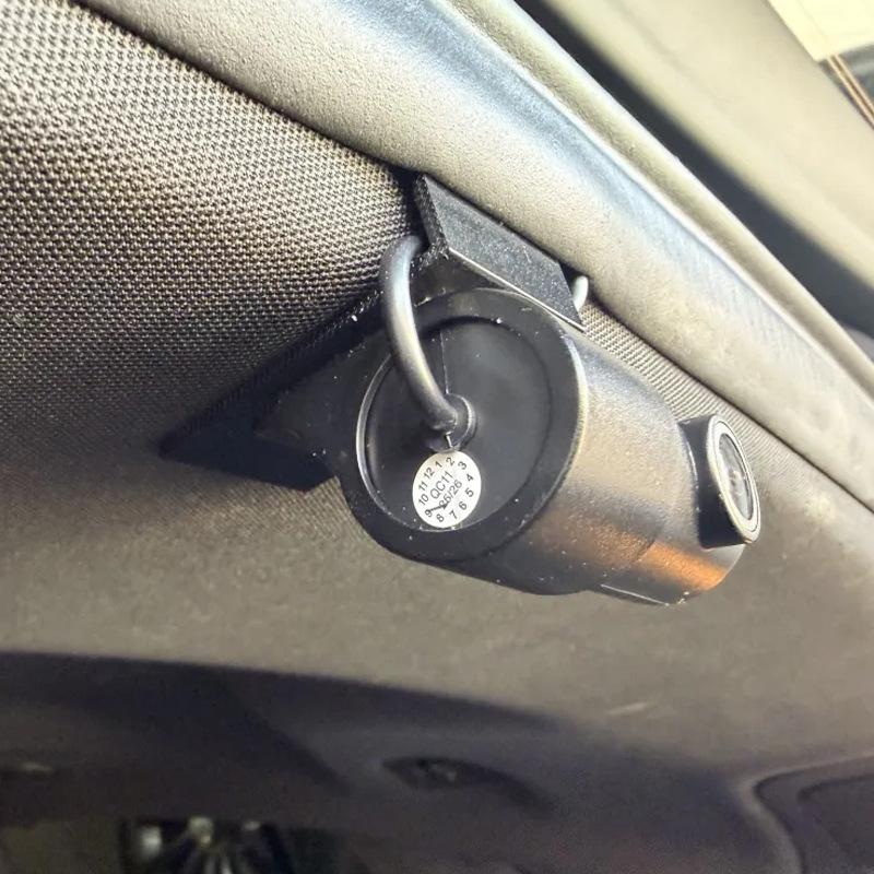 2Pcs Car Interior Accessory Rear Dash Cam Mount Holder Clip For Car Recorder Fixing Bracket Replacement Parts