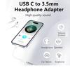 USB C To 3.5mm iPhone 16 Headphone Adapter 2Pack for iPhone 17/16 Pro Max/16 Plus/16e,Type C To Car Jack Aux Audio Dongle Cable Cord for Google Pixel