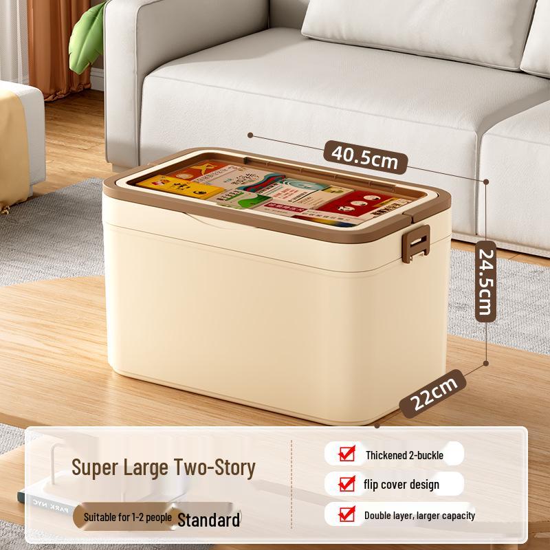 Large Capacity Transparent Medicine Storage Box - Multi-Layer Family First Aid Organizer