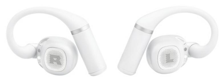 Jbl sense pro white open wireless headphones