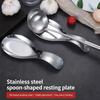 Large Stainless Steel Spoon Holder Heat-Resistant Cooking Spoon Holder Coffee Spoon Holder