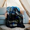 Personalized Custom Name Blanket - Top Gun Maverick Print Design,Blanket for Sofa,Bed,Travel,Camping - Soft and Warm, Great Gift