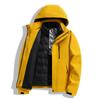 Men Women Winter Waterproof Hiking Jacket With Removable Down Liner Graphene Insulated Outdoor Shell Coat