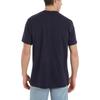 Calvin Klein Letter Print Crew Neck Short Sleeve T-Shirt Men Tops Dark-Blue NM2170E-CHW
