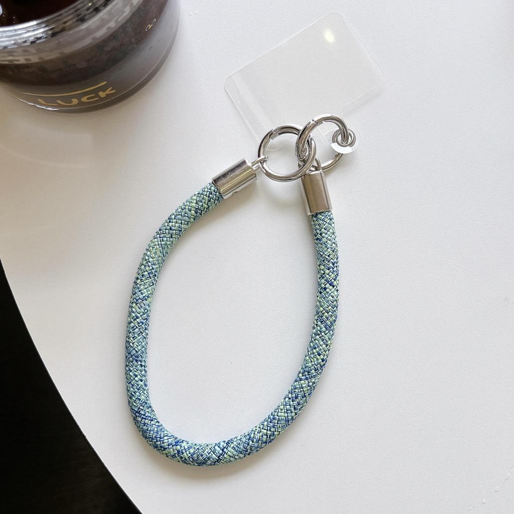 Multicolor Durable Anti-Lost Wrist Strap & Phone Case Keychain Pendant