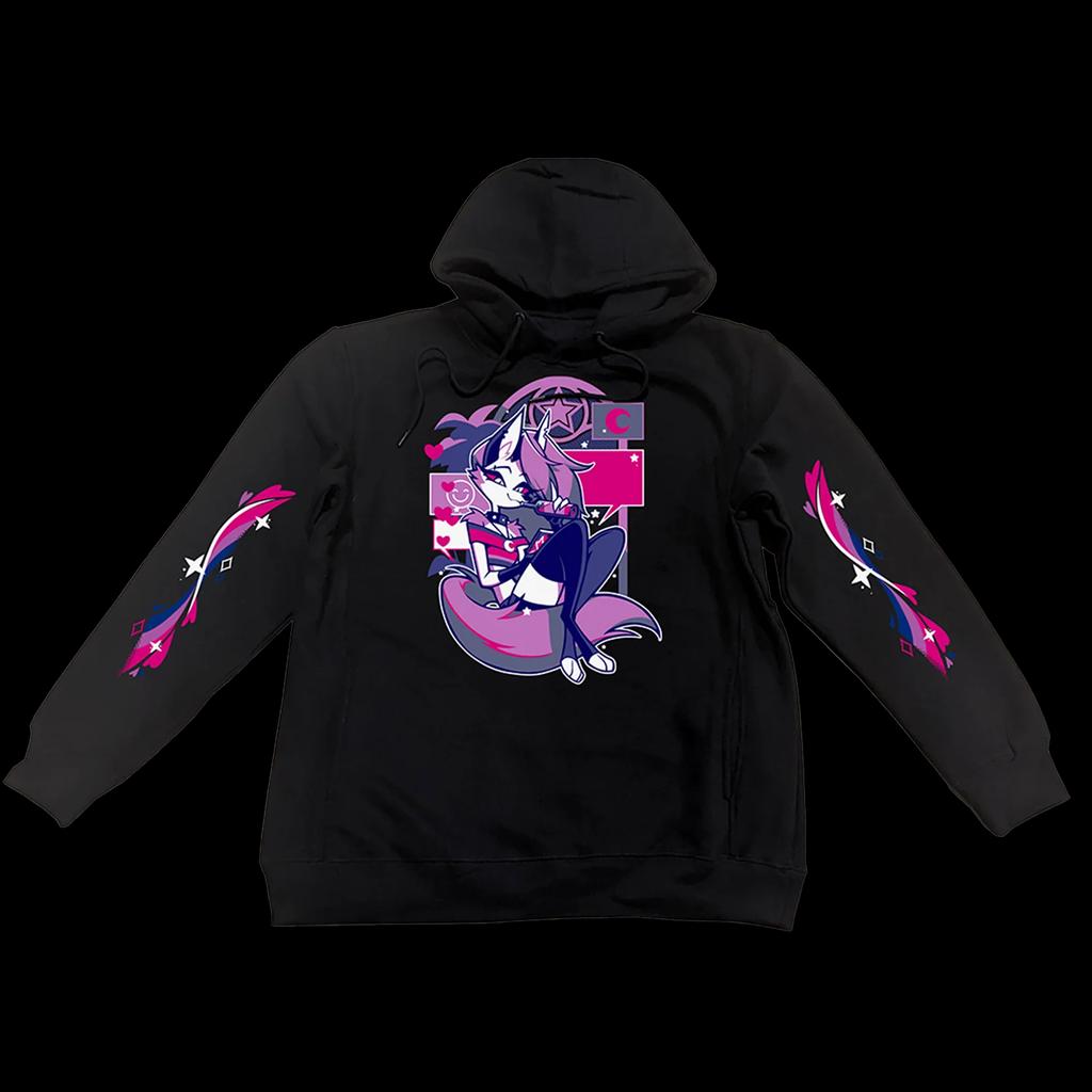 Helluva Boss Graphic Hoodie Men Oversized Autumn Winter Fleece Warm Tracksuit Hoody Casual Loose Sweatshirt Female Male Clothing
