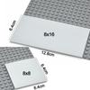 Blocos de Construção de Azulejos Cerâmicos DIY MOC Figuras Lisas Tijolos 4x4 6x6 8x8 8x16 7x7 Compatível 10202 1751 Brinquedos Educativos Criativos