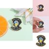 Girl Cartoon Charming Brooch Enamel Pin Unique Creative Gift For Ages All