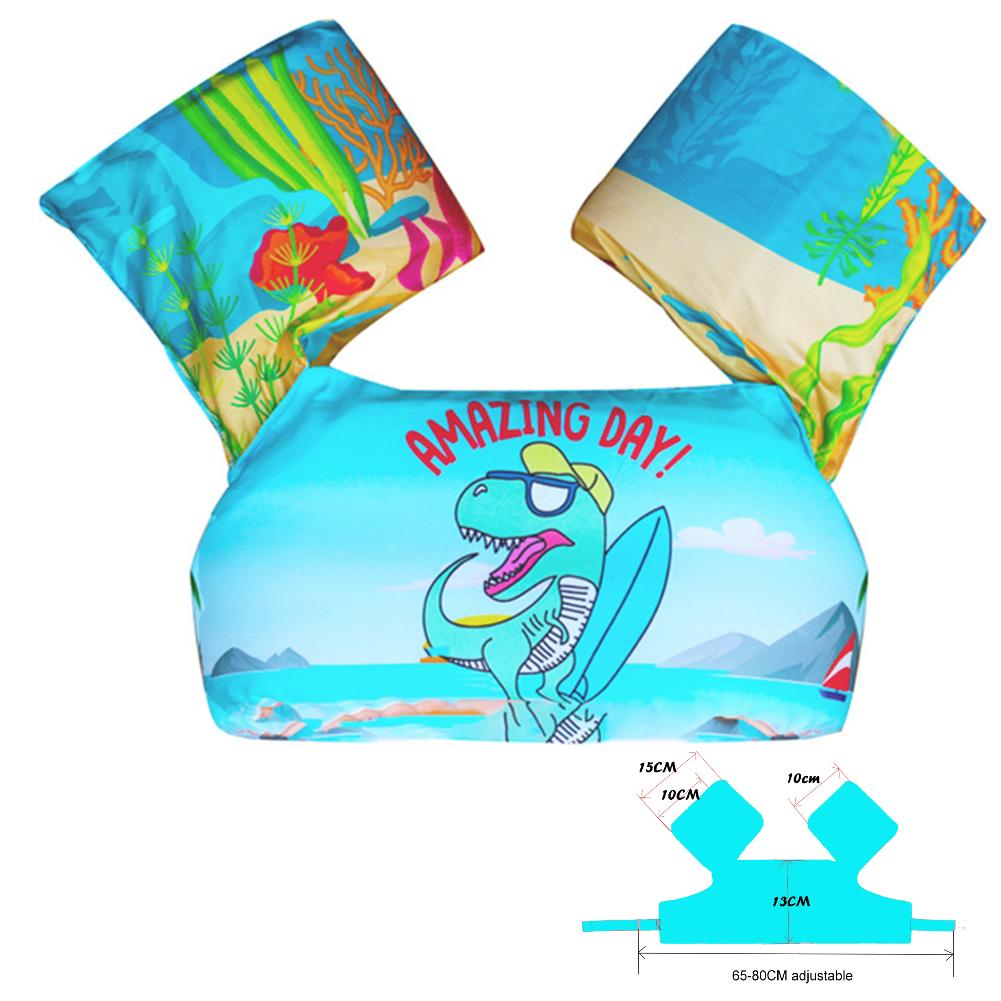 Dziecięce Pływaki do Pływania Pierścień Kreskówkowy Pływacki Pływający Rękawki Boja Urocze Pierścienie do Pływania do Basenu dla Dzieci dla Niemowląt i Małych Dzieci Pływak na Ramię