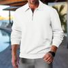 Men's Loose Casual  Long-sleeved Lapel Zip-up Hoodie