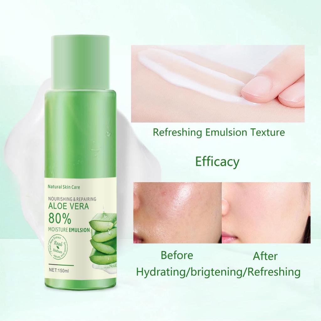 Aloe Facial Moisturizing Lotion 150ml - Hydrating Skincare Essence