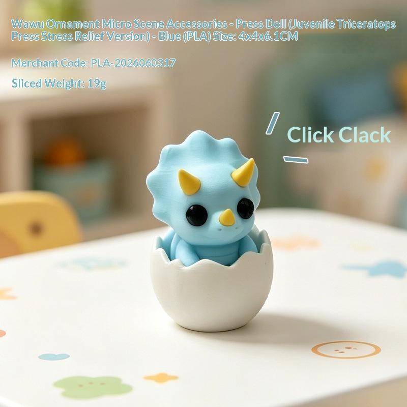 3D Printed Cactus Clicker Keychain Mini Fidget Clicker Toy Portable Push Button Stress Relief Keyring Gift For Kids Adults