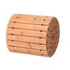 Wooden Garden Pathway, 24 Ft L X 17 In W, Non-Slip Straight Garden Walkway, Roll Out Cedar Outdoor Walkway Path with Wire Rope Connection, Decorative
