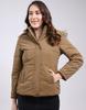 Women's Hooded Neck Full Sleeve Jacket