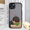 Kreative Cartoon Junge Mädchen Paare Partner Handyhülle für iPhone 17 16 Pro Max 15 14 13 12 11 XS MAX X XR 7 8 14 16 Plus Hartschalenhülle