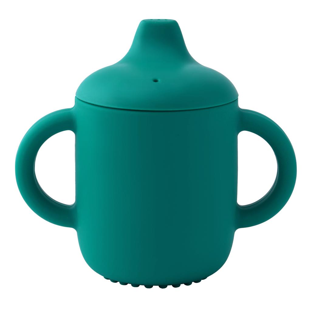 Color Kids 1PCS Silicone Baby Training Cup Double Handle Feeding Water Bottle For Infant BPA Free Toddlers Learning Essentials