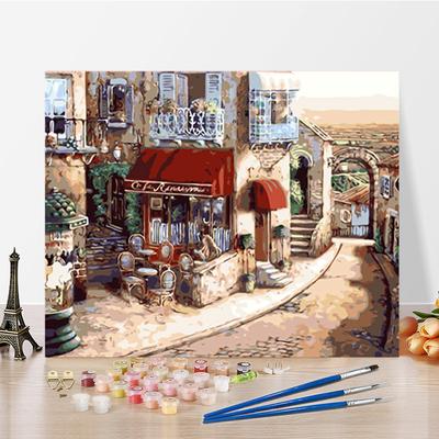 Artigianato Pittura con i Numeri Fai da Te Decorazione per la Casa Pittura con i Numeri Pittura a Olio Digitale Hobbies Arti
