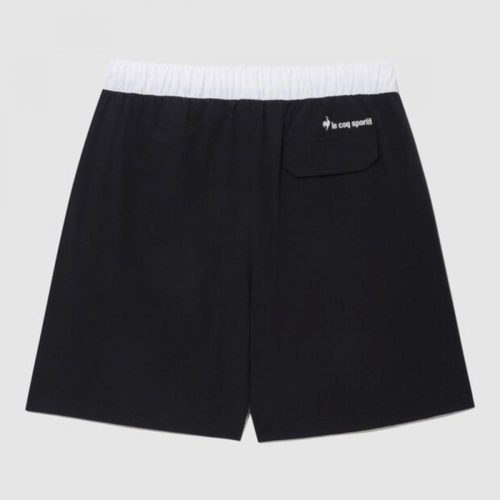 Le Coq Sportif Men Uni Water Regular Fit 4 Part Boardshorts Blk Qq223shp65