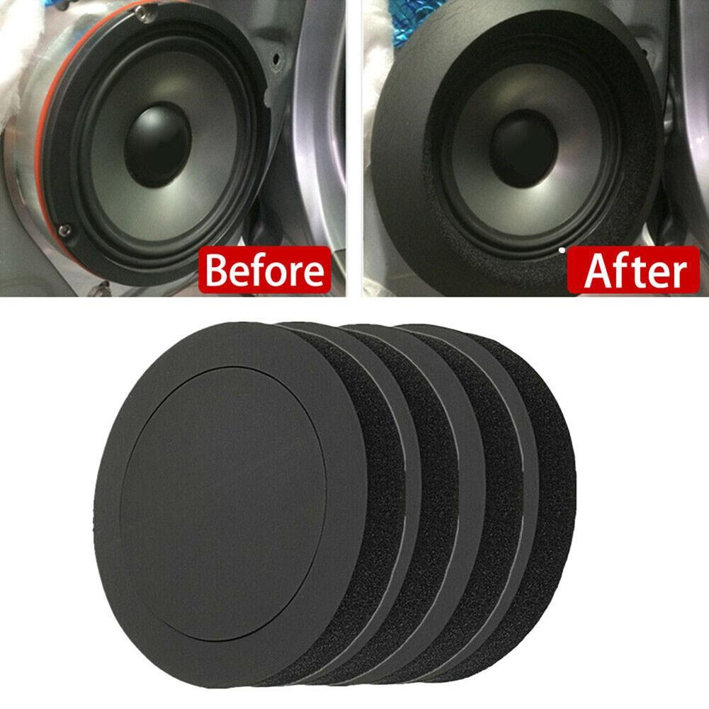 Compatible With Car Speaker Soundproof Rings Enhanced Audio Quality