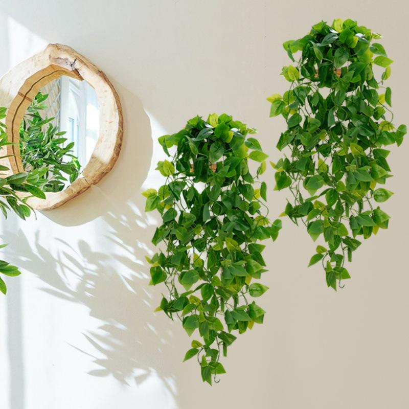 Artificial Hanging Vine Plant for Home Décor: Ideal for Living Room, Bedroom, Bathroom, Kitchen, Windowsill, Balcony, and Courtyard.