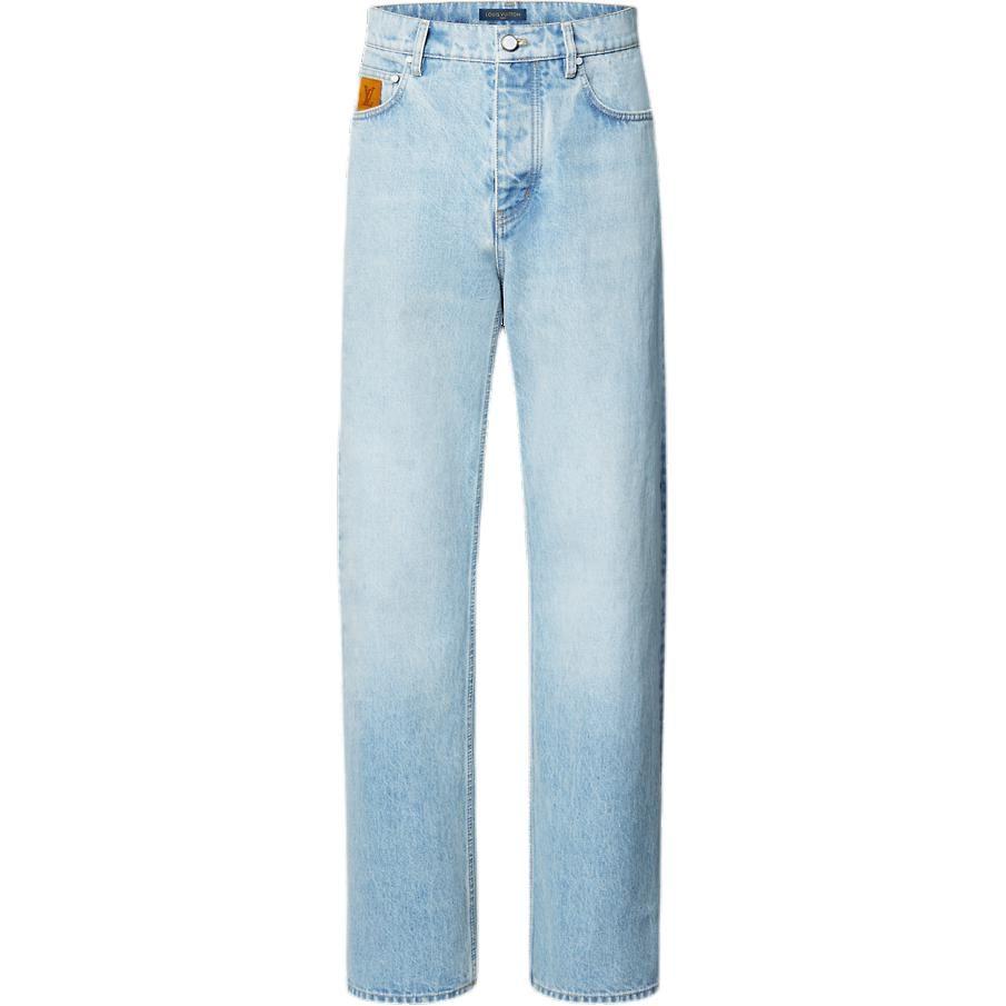 Louis Vuitton SS25 Jeans Skateboard Edition Men's Blue 1AGIXM