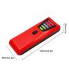 EMF-Messgerät Elektrischer EMF-Detektor mit LED-Licht Paranormale Untersuchungsgeräte Batteriebetrieben für Industrie Bau