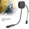 Bluetooth 5.0 Motorcycle Helmet Headset Stereo Hands Free Call Headphone with Mic