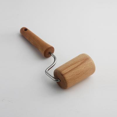 Mini Rodillo Útil Panadería y Pizza Galletas Triturar Rodillo de Horneado Galletas Saladas Accesorios de Cocina para el Hogar Frutos Secos Madera