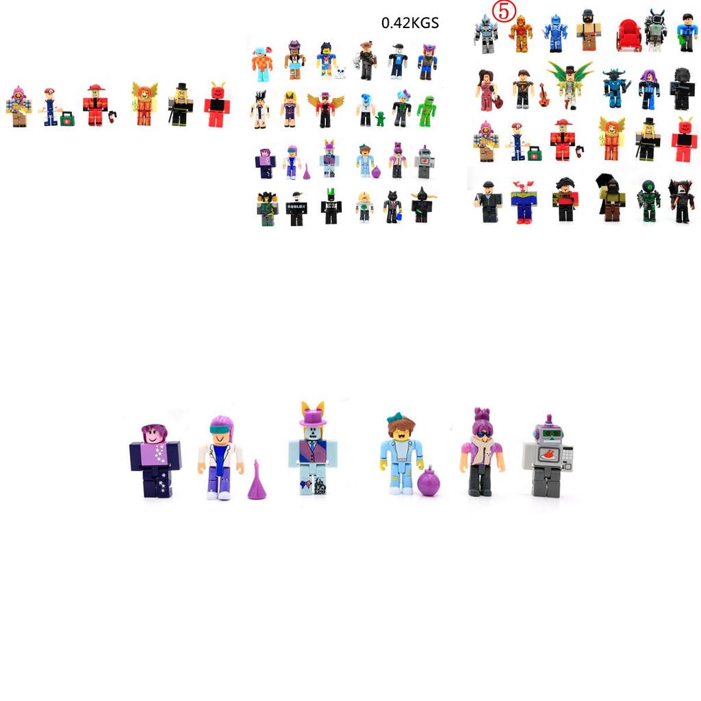 Vibrant 24pcs Roblox Games Action Figure Toy Collection Perfect For Kids Gift