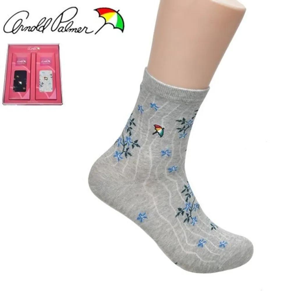 Arnold Palmer Women s Mid-Calf Socks 2-Pair Set 24cm